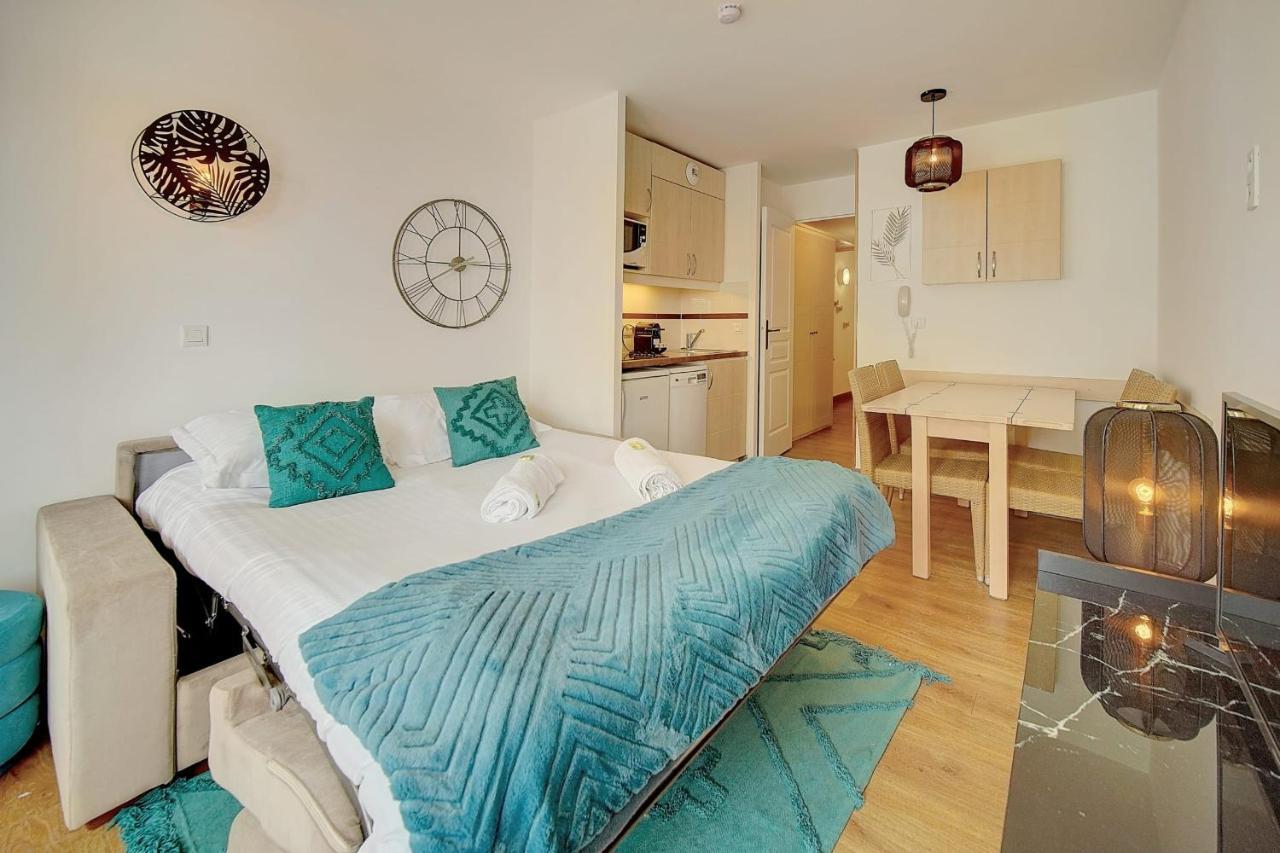 Immogroom - 2 Rooms - Renovated - Pool - Air Conditioning - Parking - Wifi 칸느 외부 사진